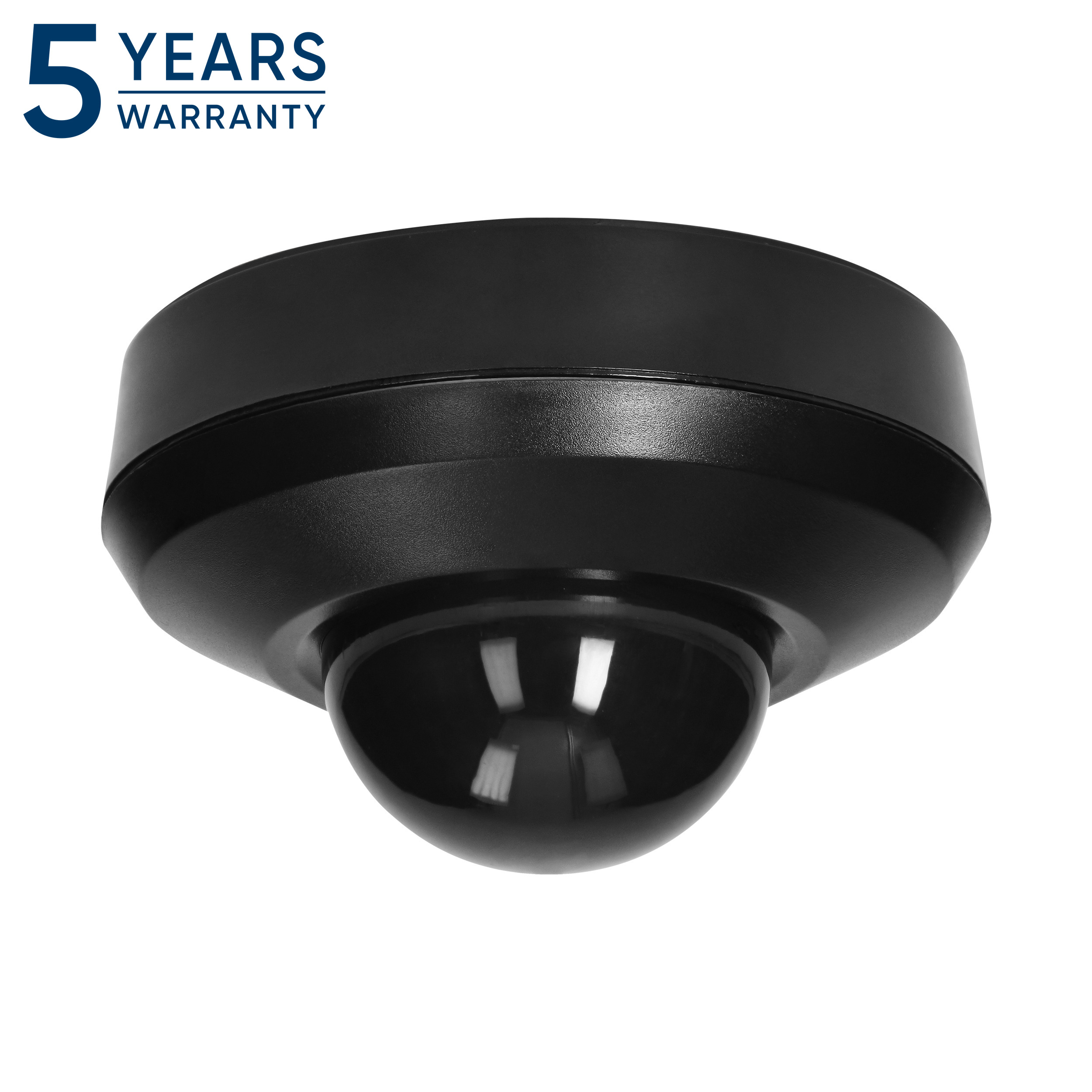 Czujnik ruchu i obecności 360st, IP44, 2000W,  dodatkowa baza montażowa, 3 sensory, czarny