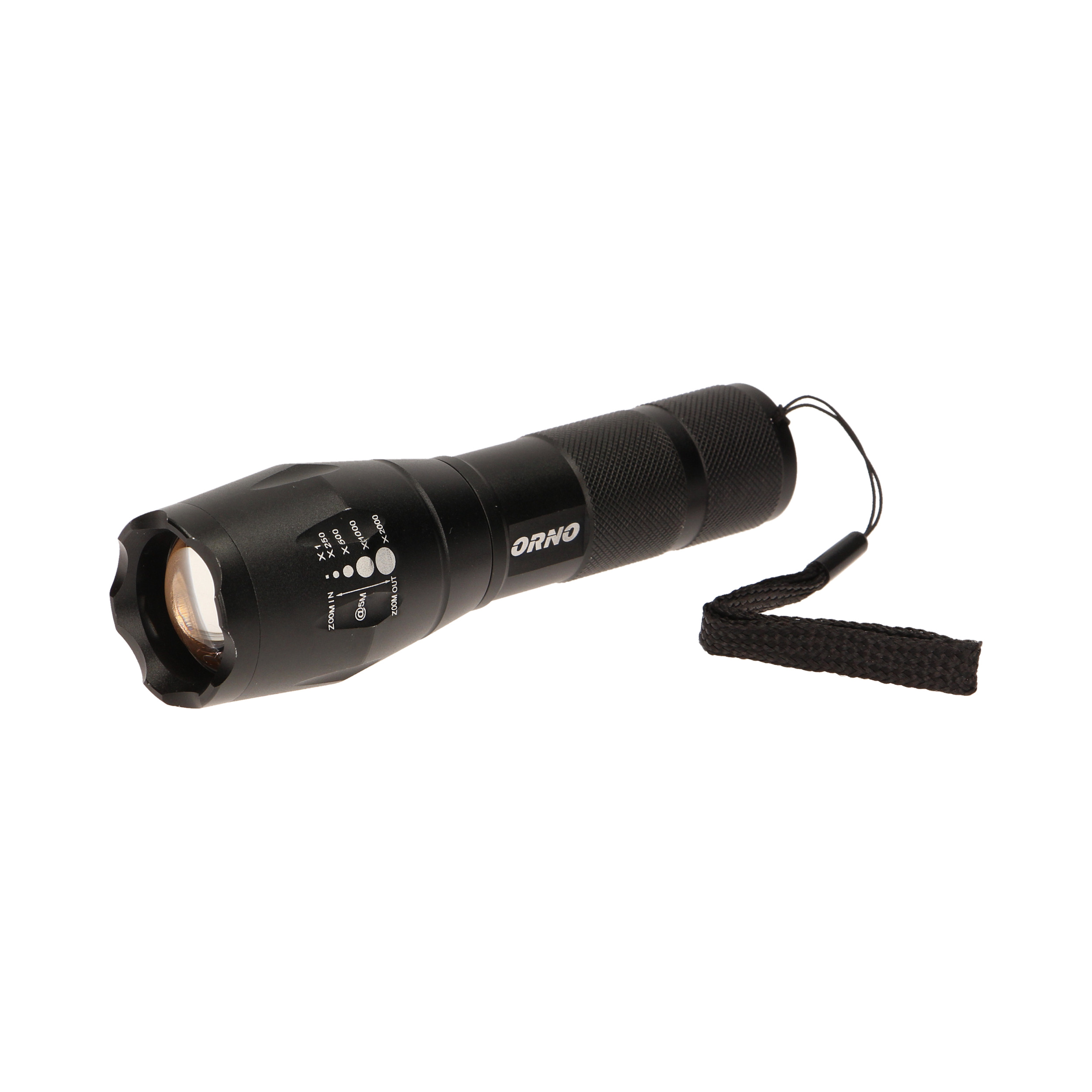 Latarka LED CREE 10W z zoomem, 800lm, 3 x AAA, aluminiowa konstrukcja