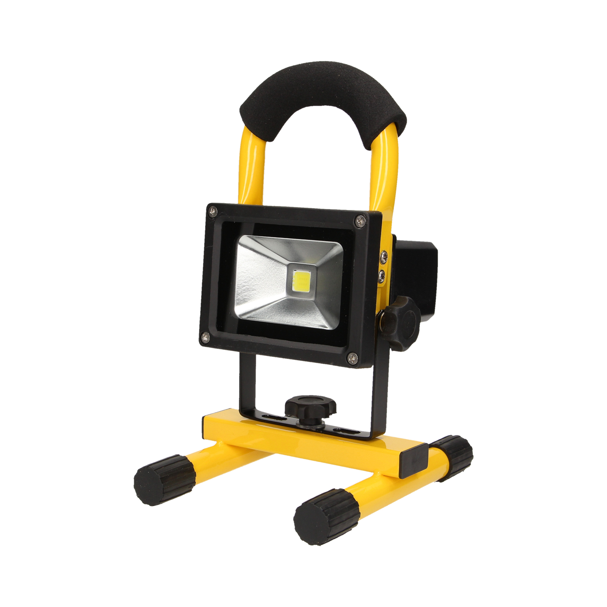 ROBOTIX LED COB 10W naświetlacz roboczy, przenośny z akumulatorem, 600lm, IP44, 6000K, 2200mAh,