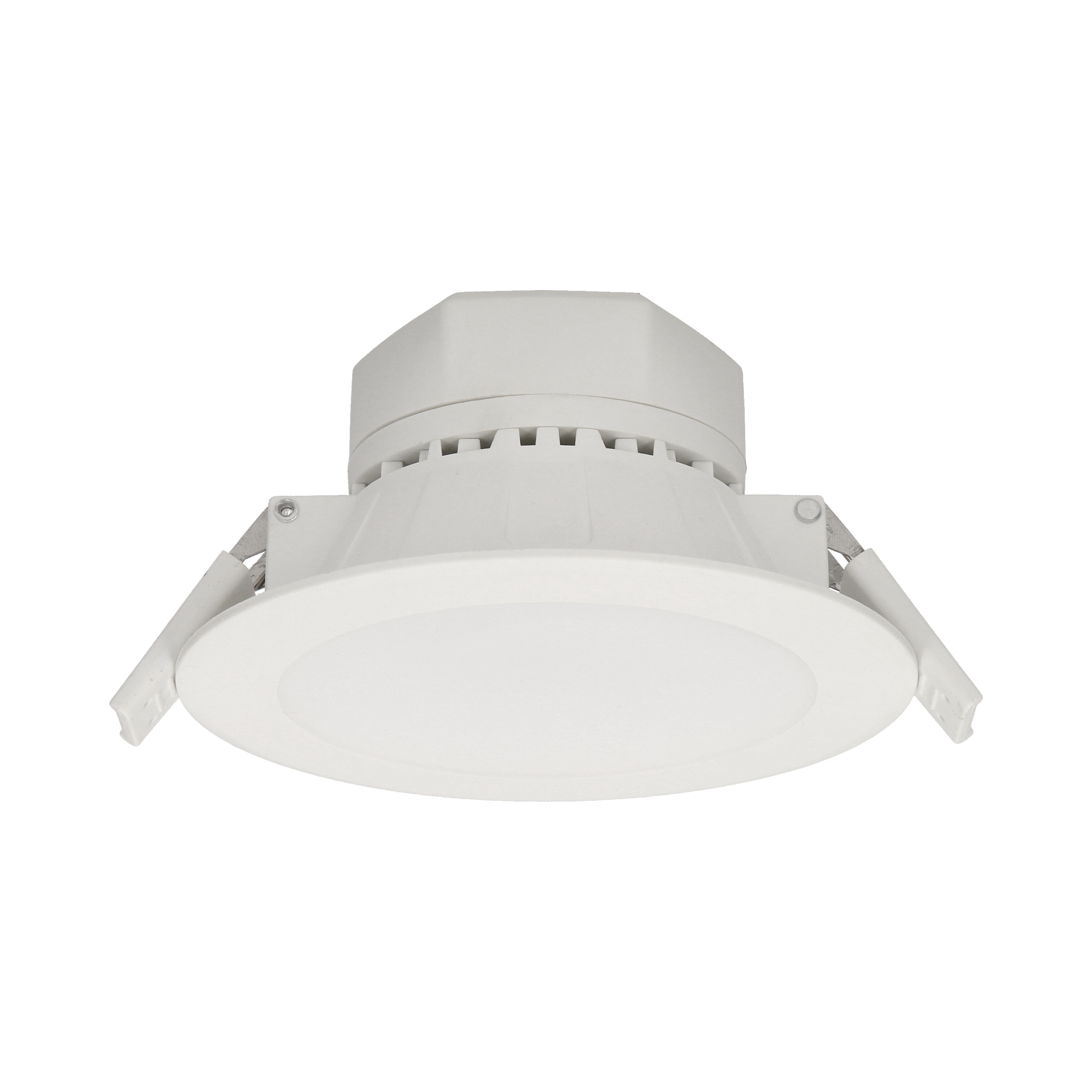 AURA LED 7W, oprawa downlight, podtynkowa, 520lm, 3000K, biała, wbudowany zasilacz LED
