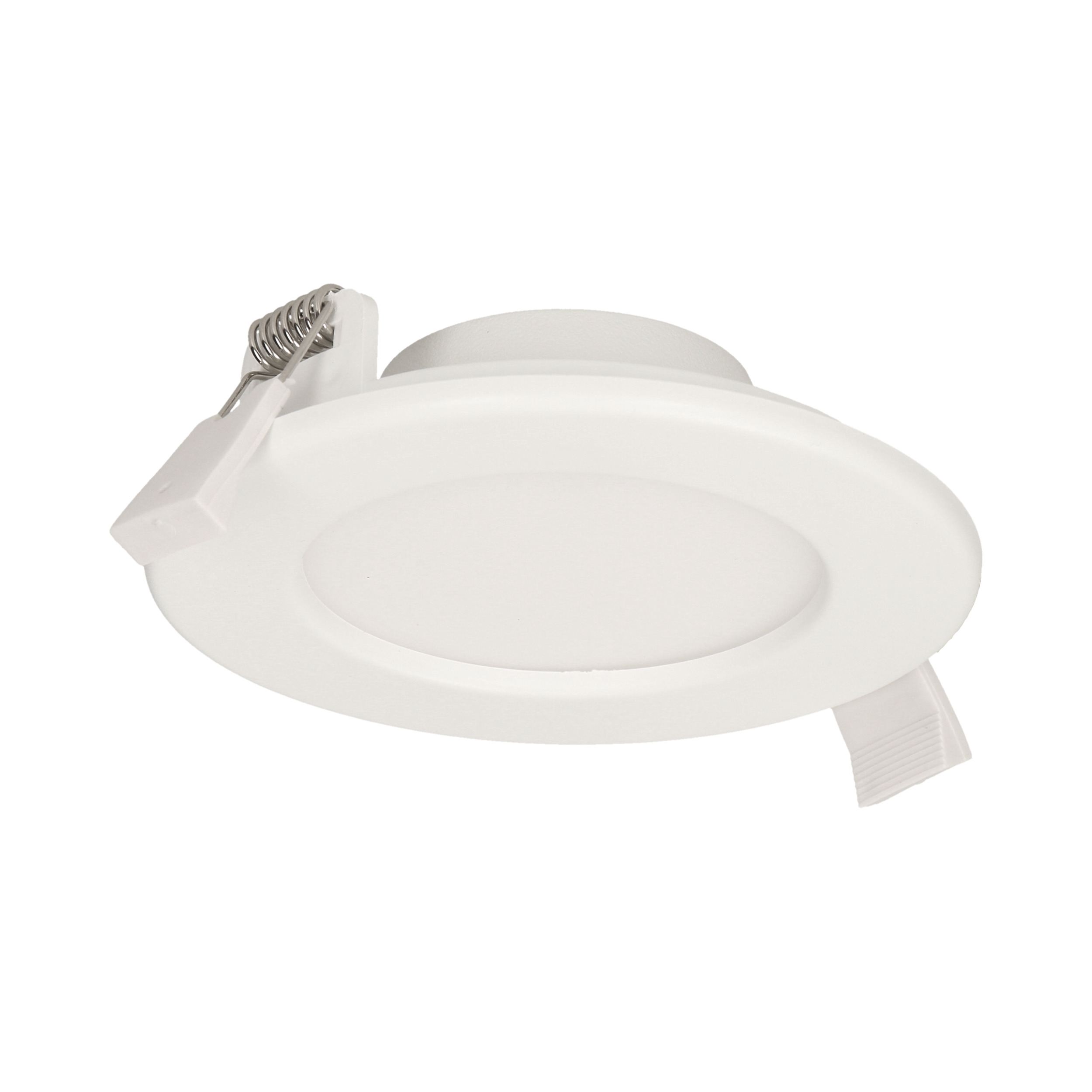 EURUS LED 9W, oprawa downlight, podtynkowa, okrągła, 480lm, 4000K, biała, wbudowany zasilacz LED