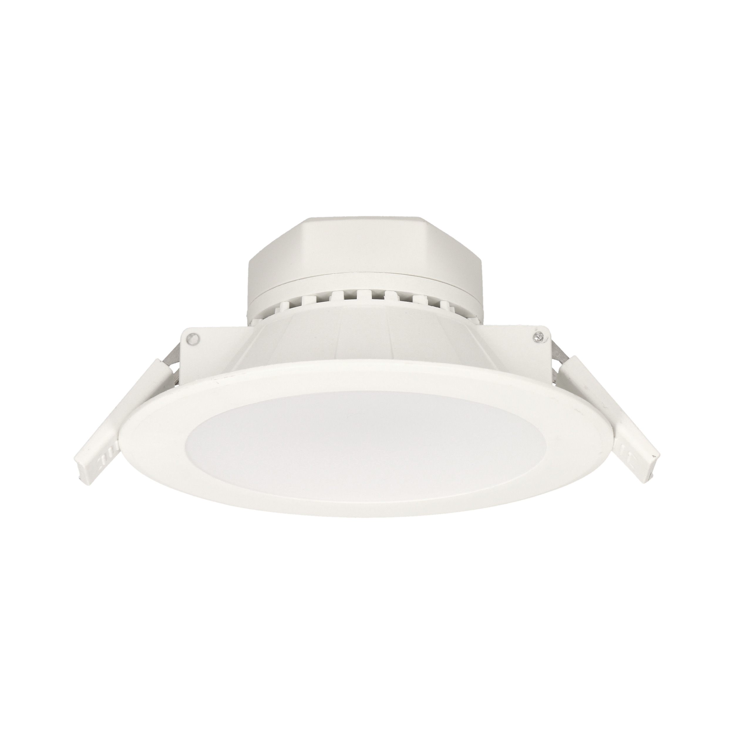 AURA LED 12W, oprawa downlight, podtynkowa, 950lm, 3000K, biała, wbudowany zasilacz LED