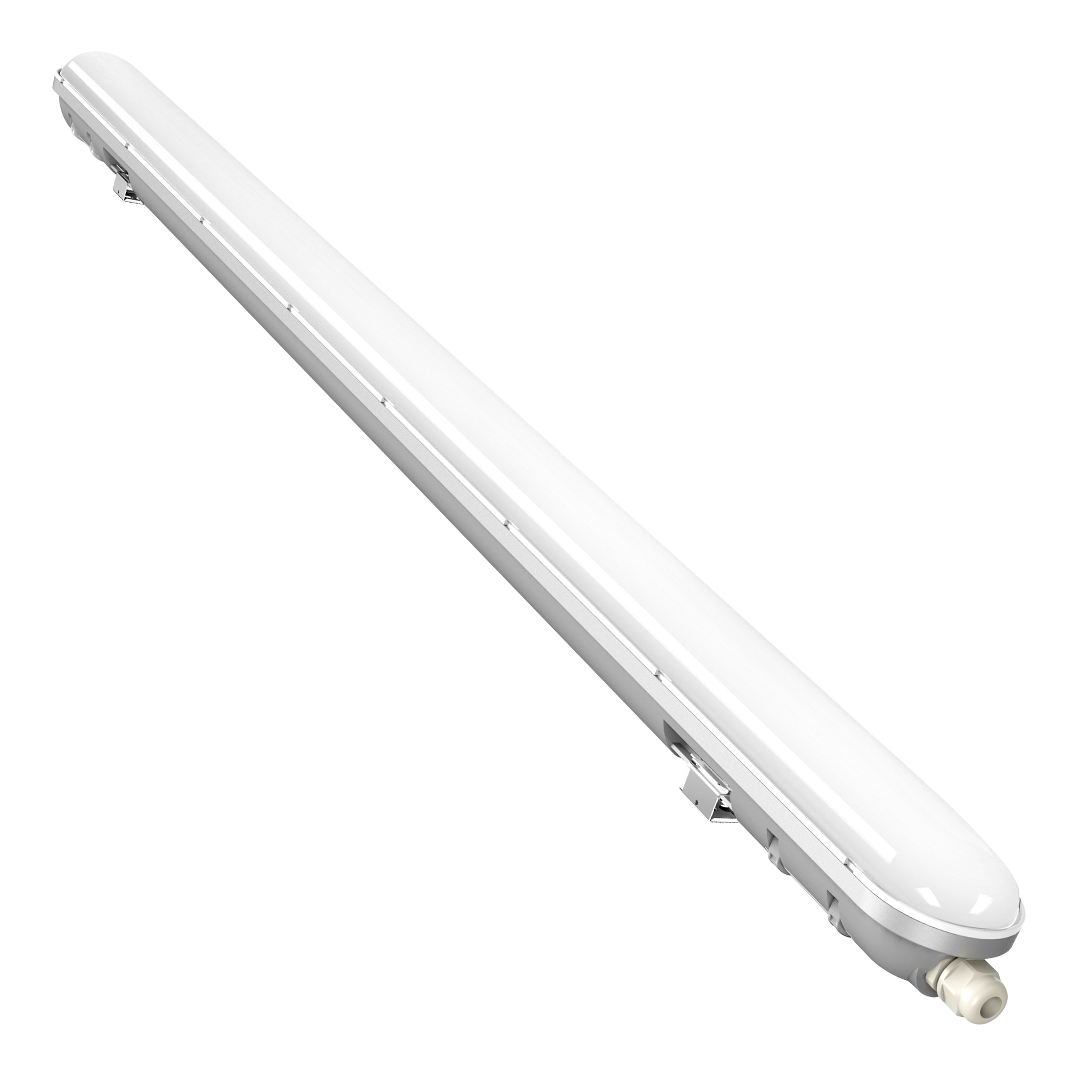 HYZ LED NEW 36W, oprawa pyłoszczelna, 3600lm, IP65, IK08, ABS/PC, przewód 30cm