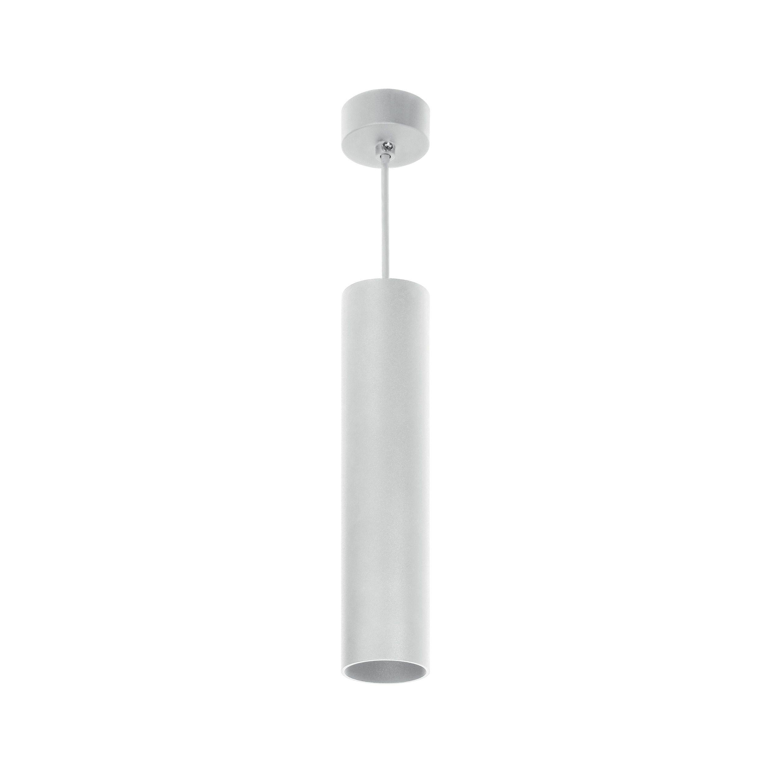 BARBRA PLR GU10 oprawa wisząca max 35W, IP20, okrągły, biały, aluminium