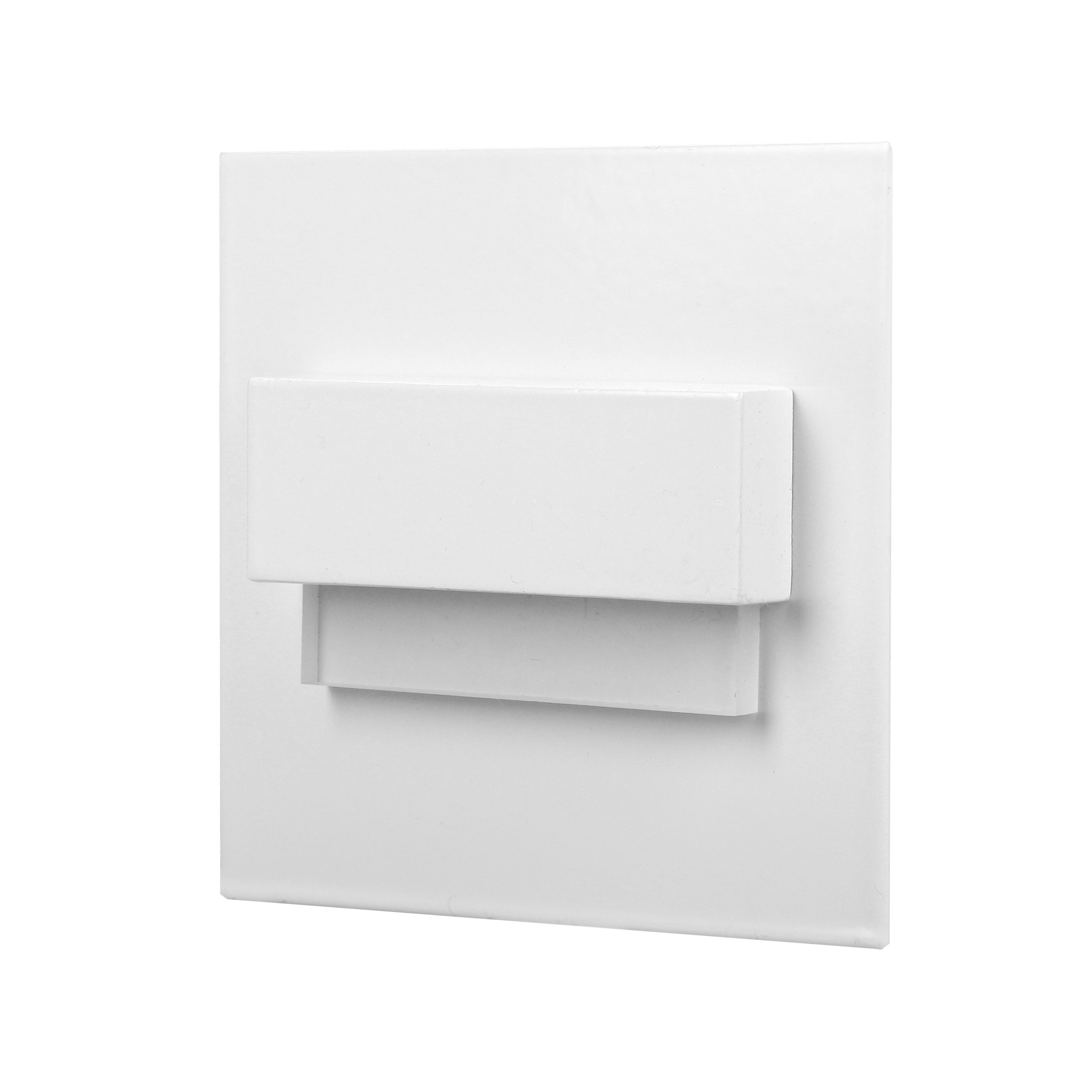 TRACO LED 1,5W, oprawa schodowa podtynkowa, 12VDC, 30lm, 3000K, biały, innowacyjny sposób montażu