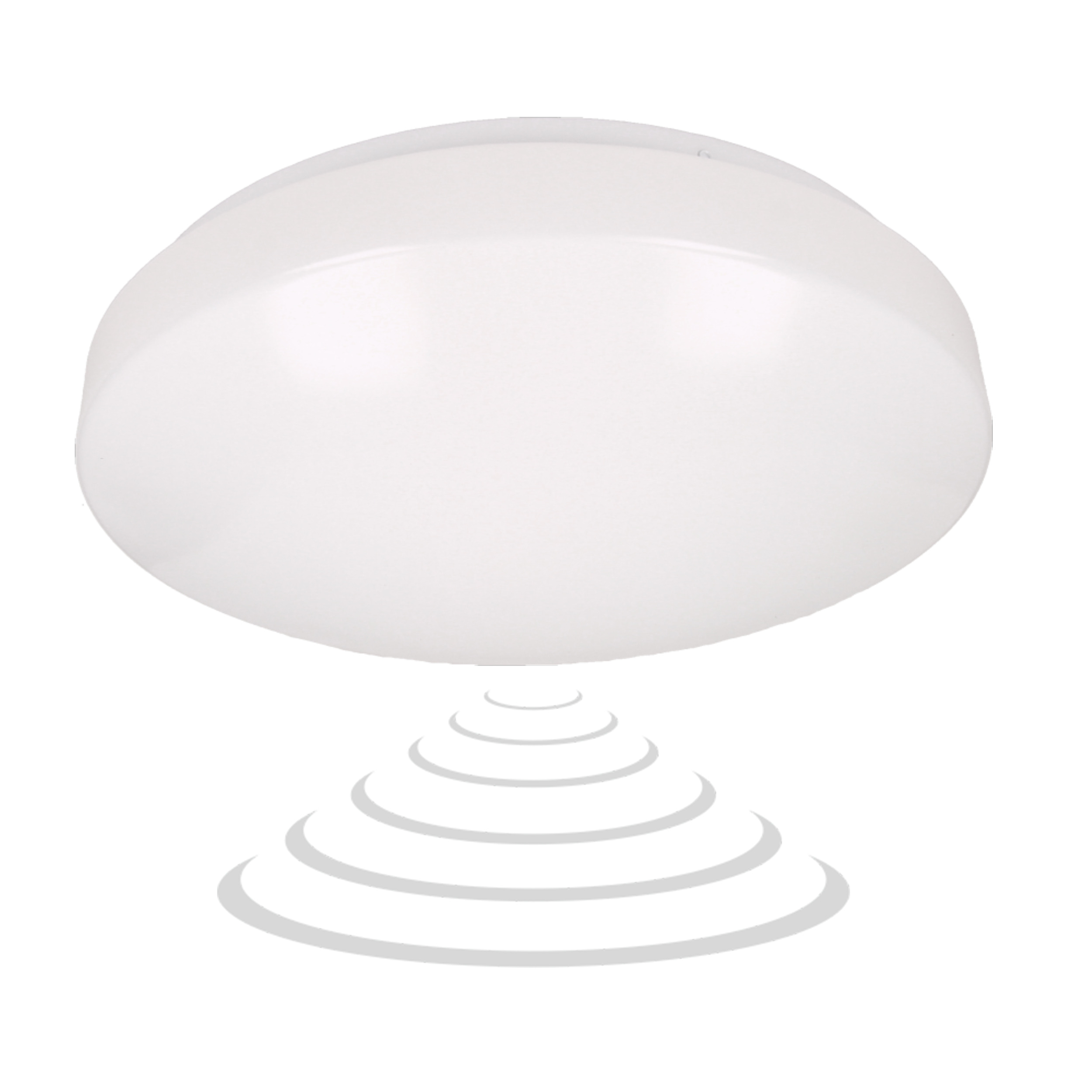 Plafon VEGA LED II z mikrofalowym czujnikiem ruchu, 18W