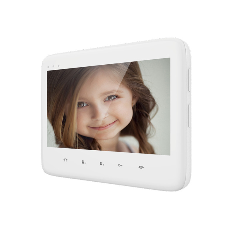 Wideo monitor bezsłuchawkowy, kolorowy, LCD 7", do zestawu DICO, biały