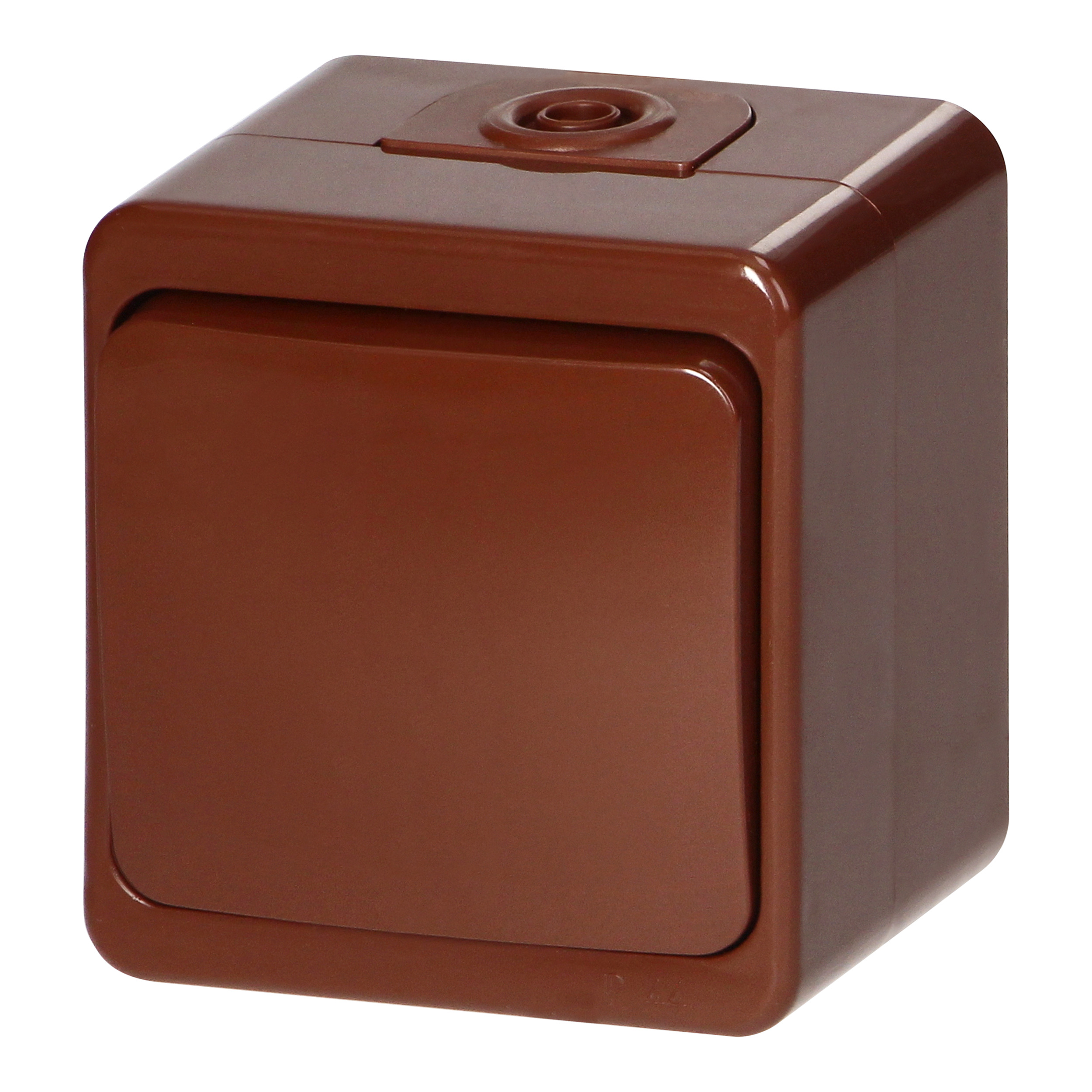 Łącznik n/t 10A, 250V, 1-biegunowy IP44, SMART, brązowy