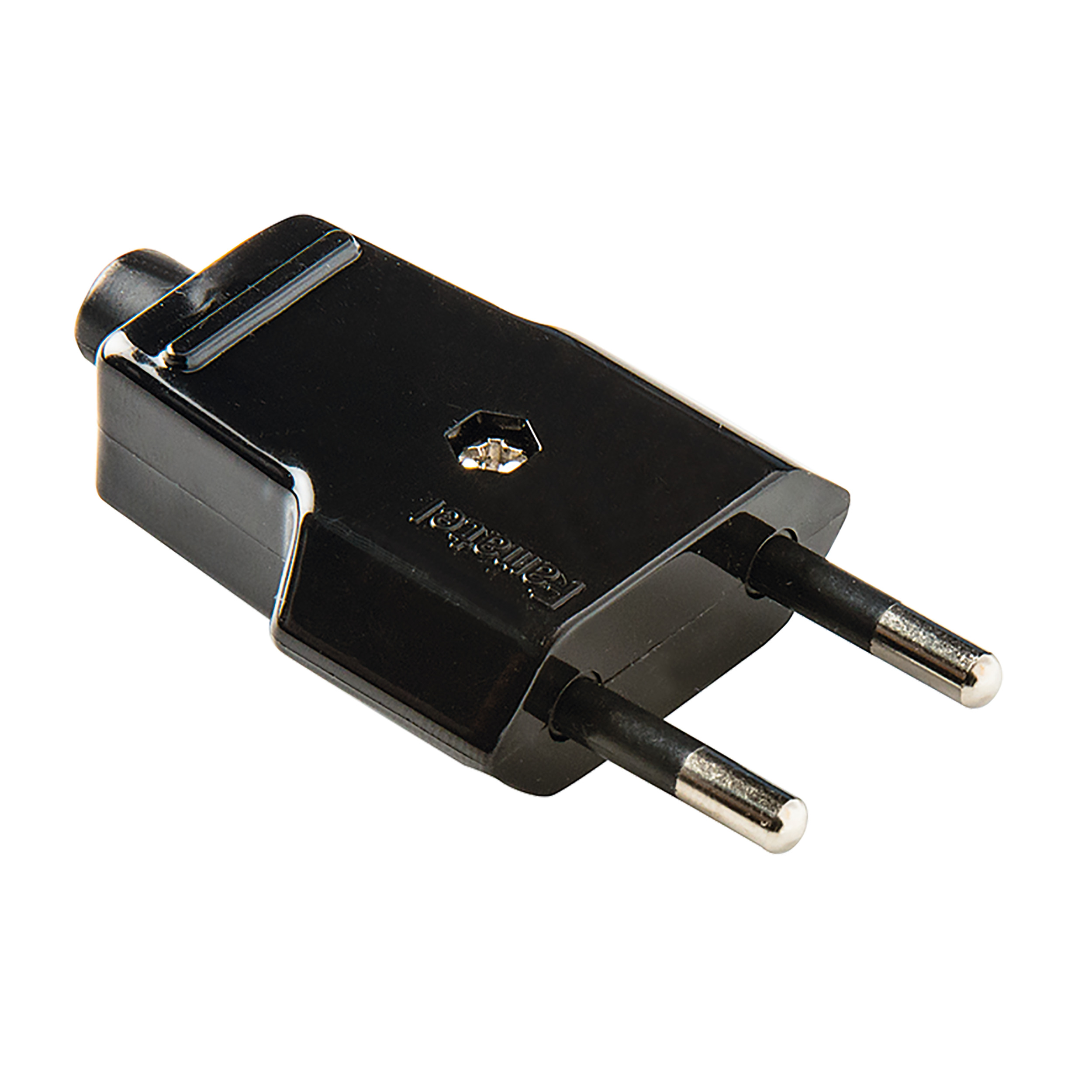 Wtyczka 2,5A 2P 250V czarna