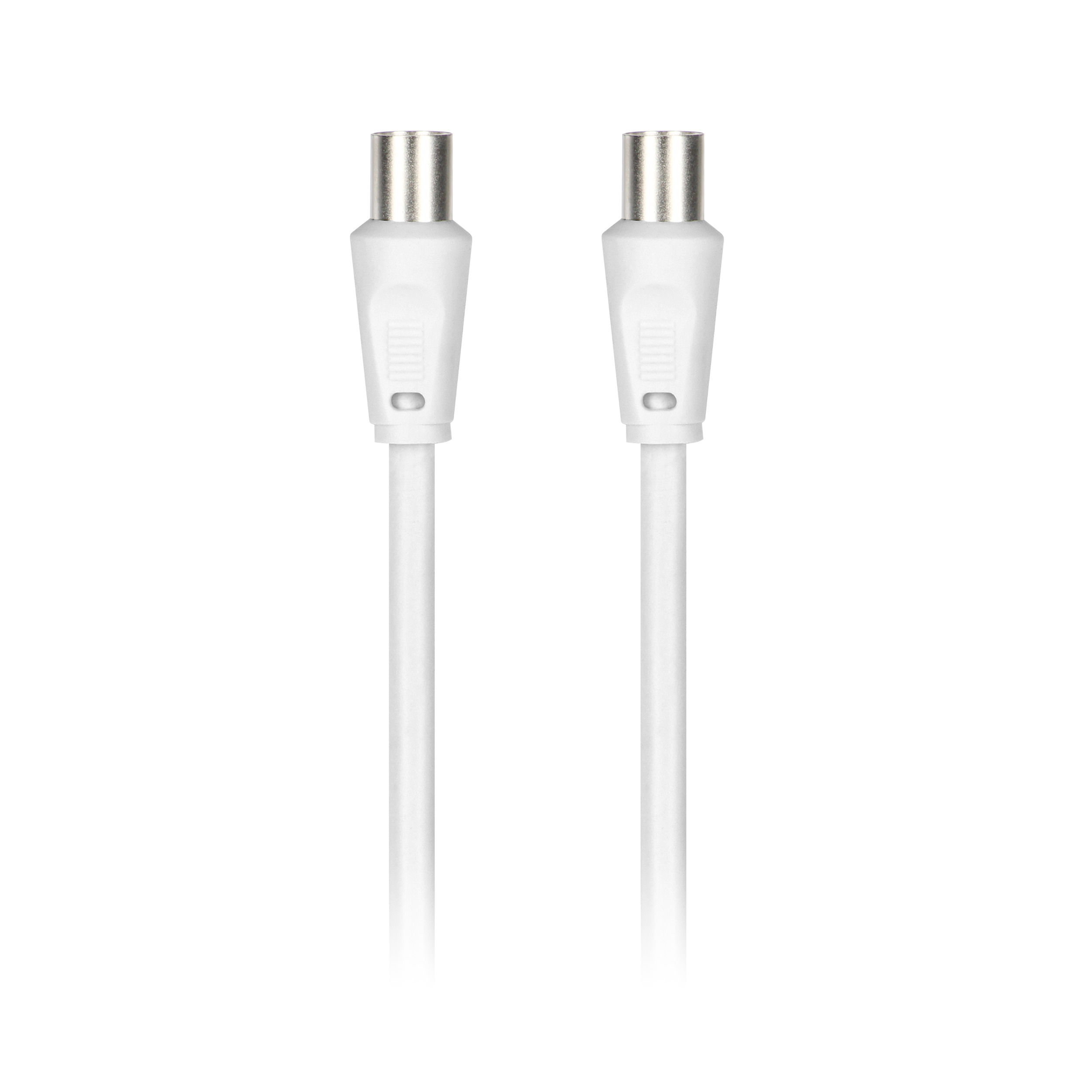 Kabel TV - VIDEO biały 1,8m