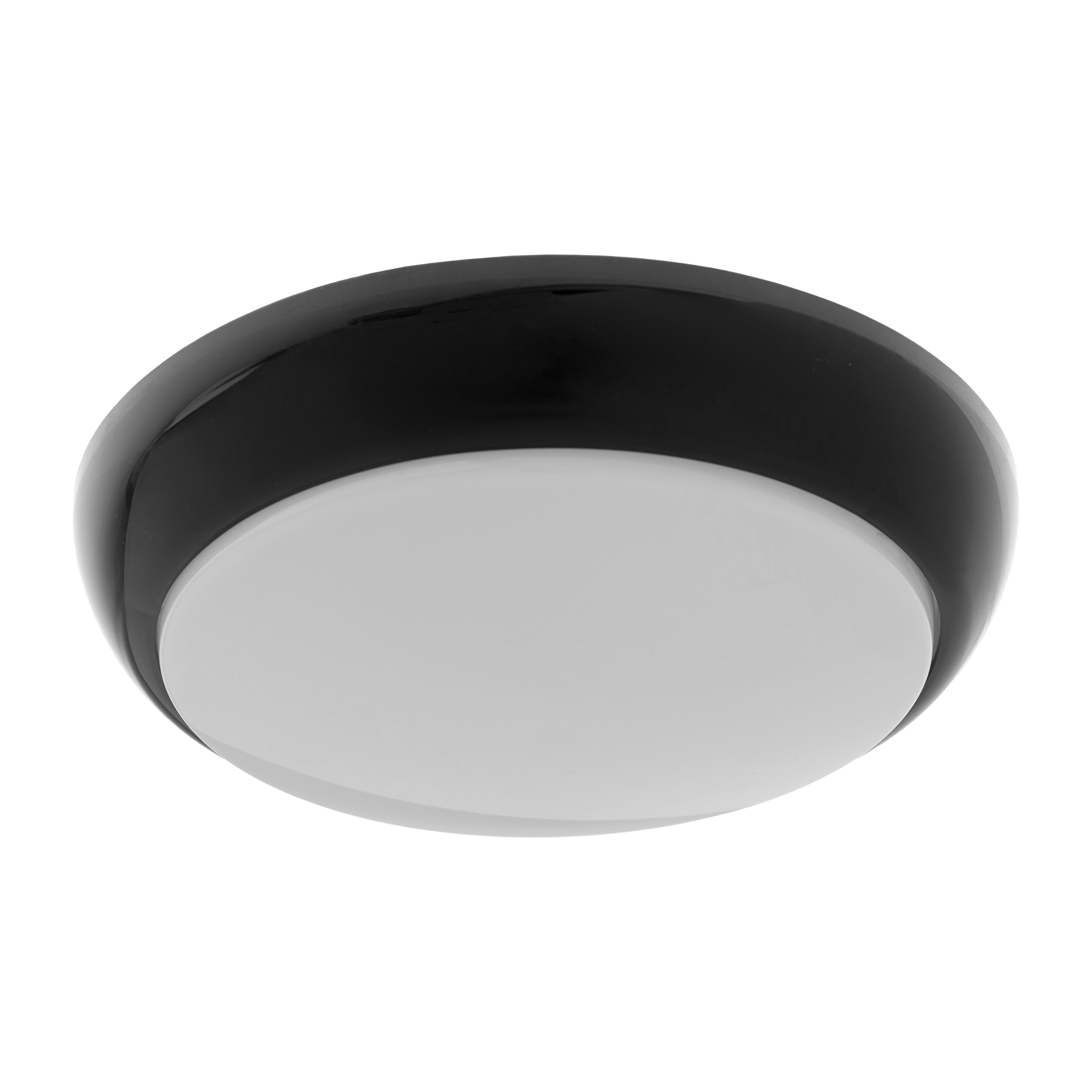 KOKO oprawa LED, 18W, 4000K, 1800lm, czarna-polipropylen, klosz matowy-poliwęglan, IP44, IK10