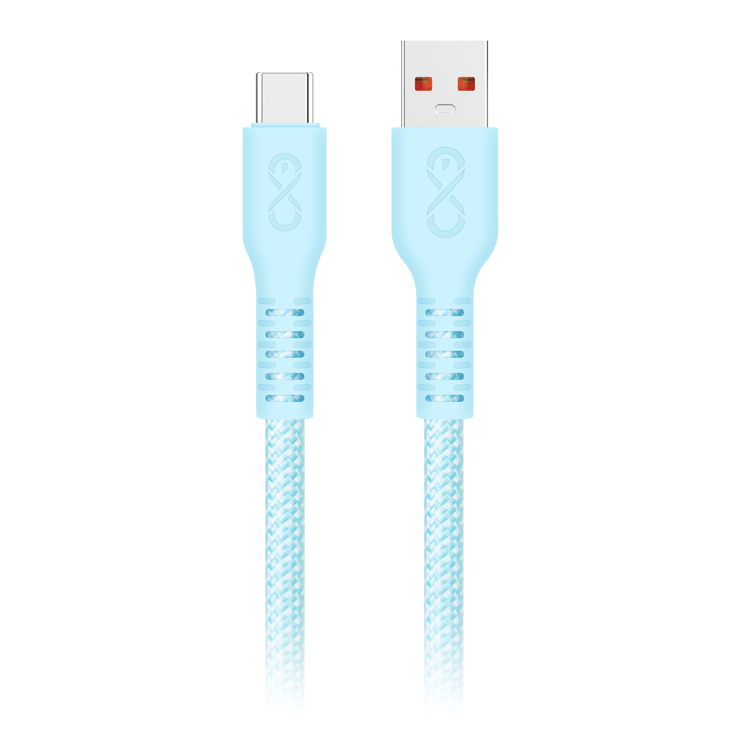 Kabel USB-A - USB-C eXc IMMORTAL, 2m, 60W, szybkie ładowanie, kolor mix