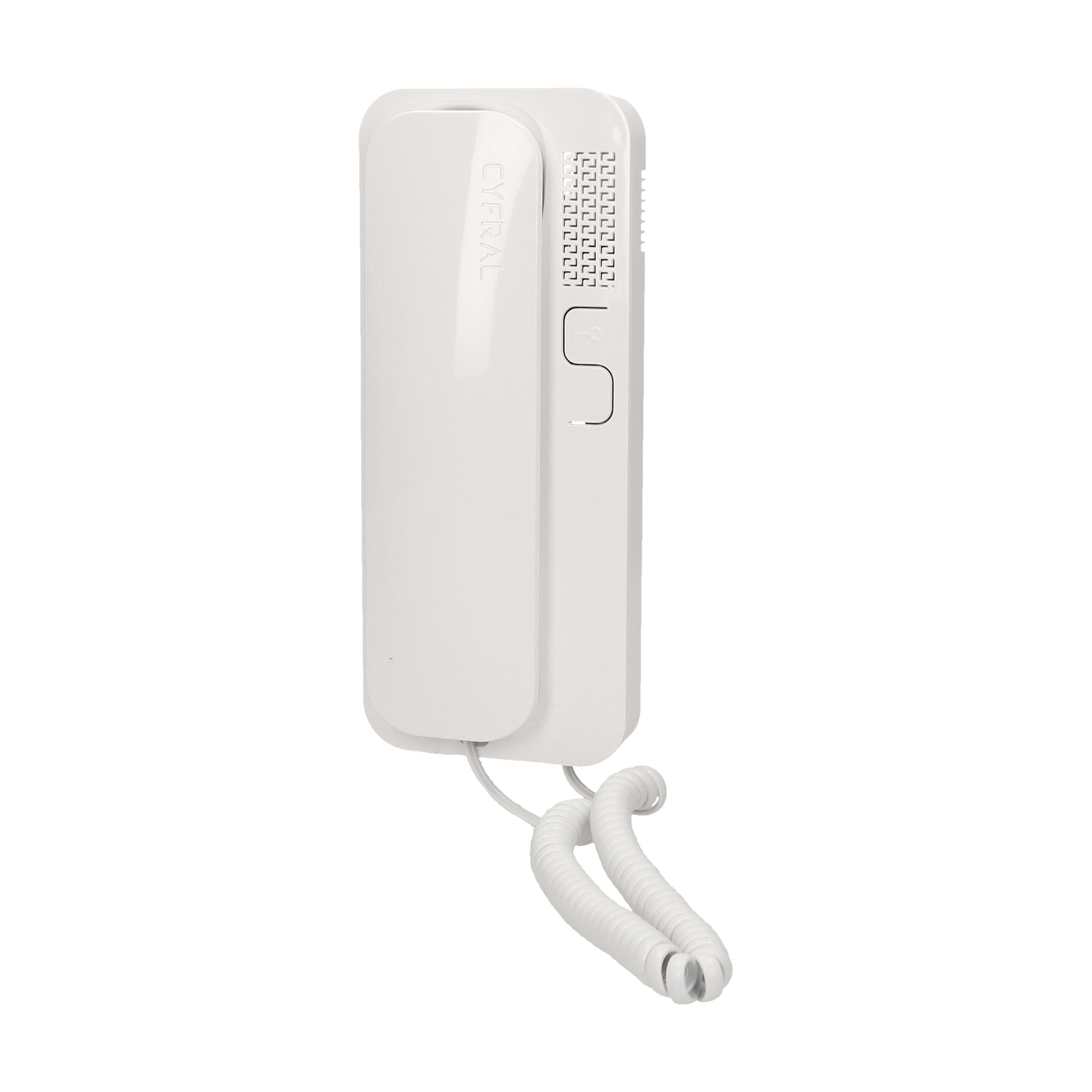 Unifon wielolokatorski do instalacji 2-żyłowych SMART, CYFRAL, biały