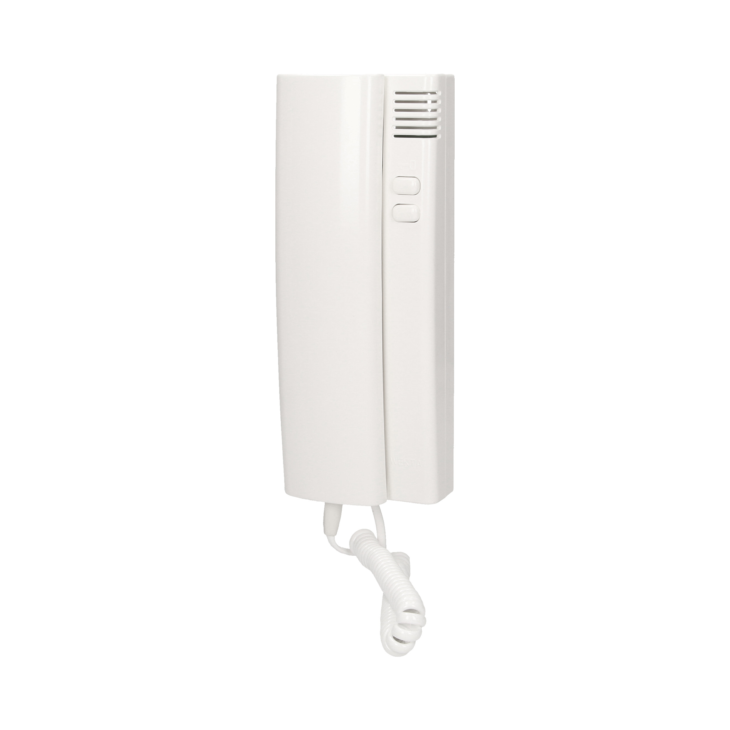 Unifon wielolokatorski do instalacji cyfrowych WEKTA, biały