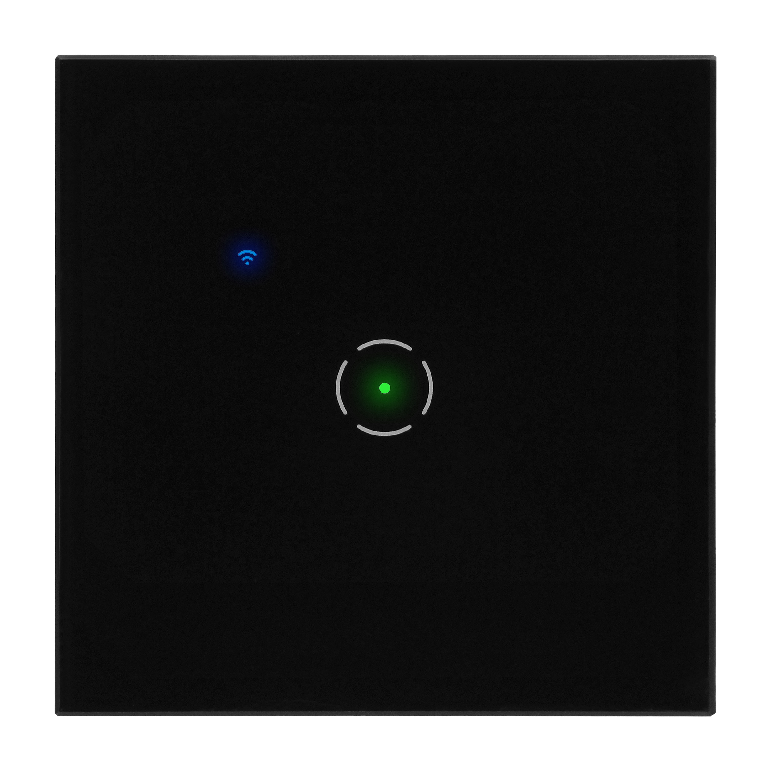Włącznik podtynkowy pojedynczy Wi-Fi Tuya Smart Home, czarny