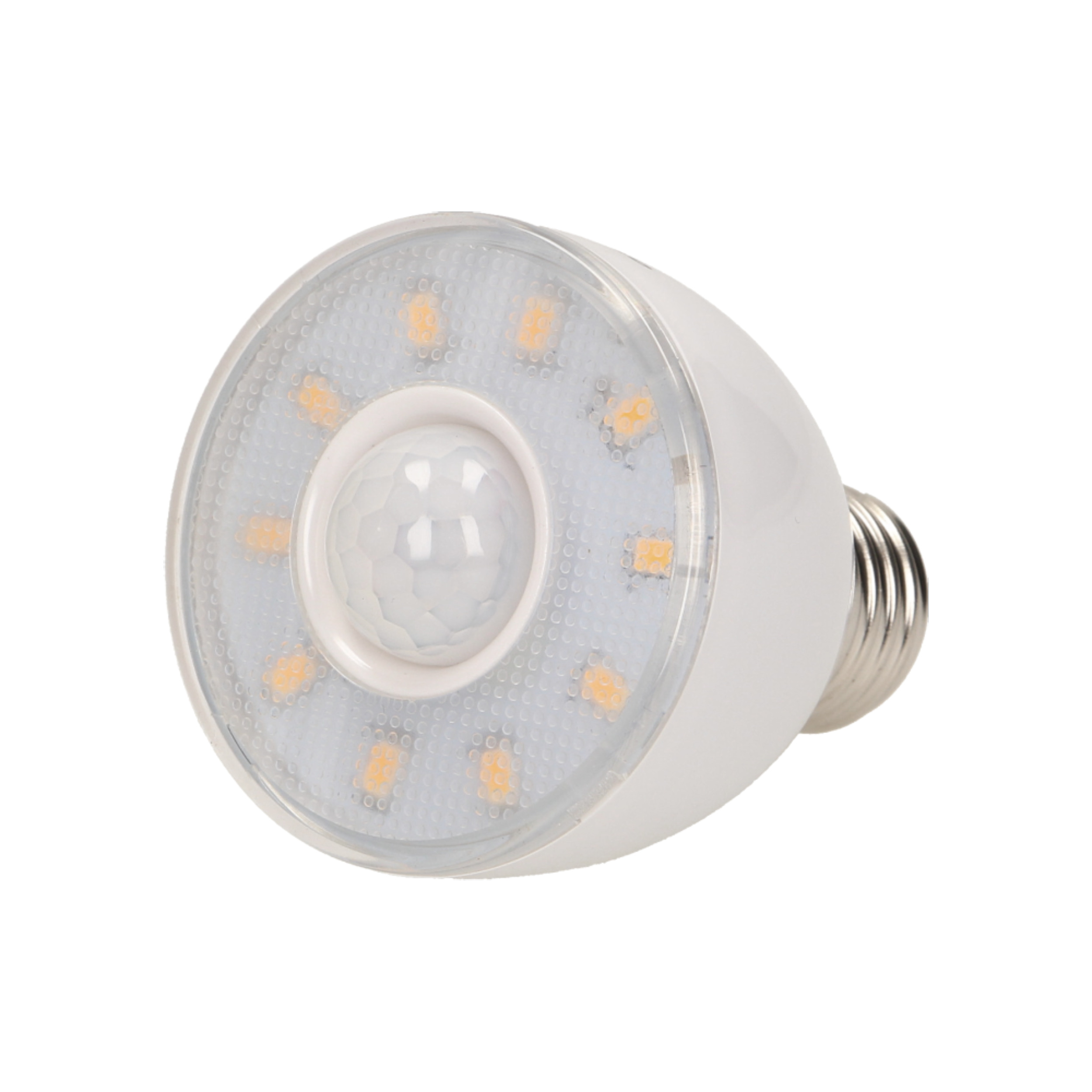 RICU LED 5W A60, żarówka z czujnikiem ruchu, 330-390lm, 3000K, E27