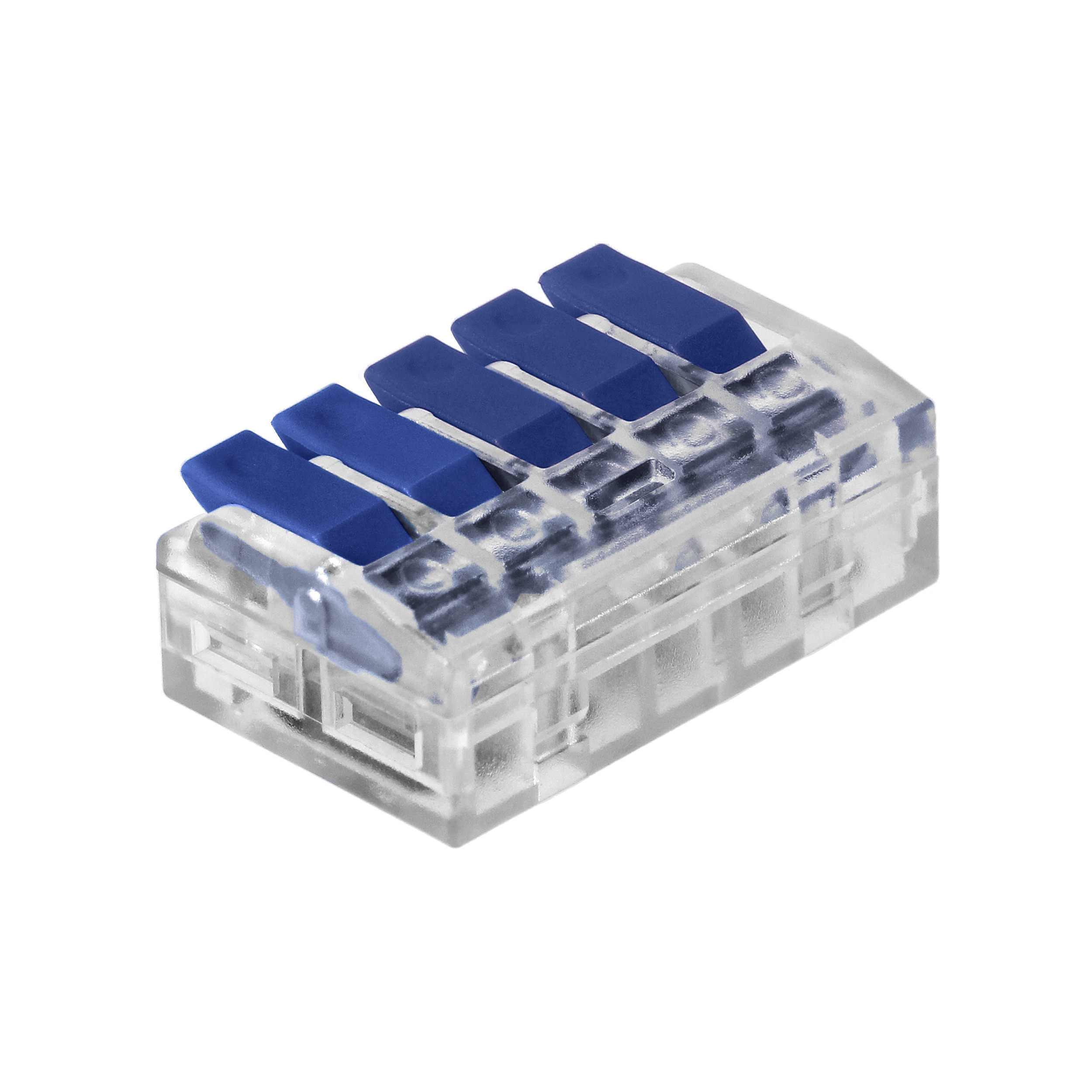 Złączka instalacyjna zaciskowa 5-przewodowa;na dowolny przewód 0,75-4mm?;IEC 450V/32A;10 szt.