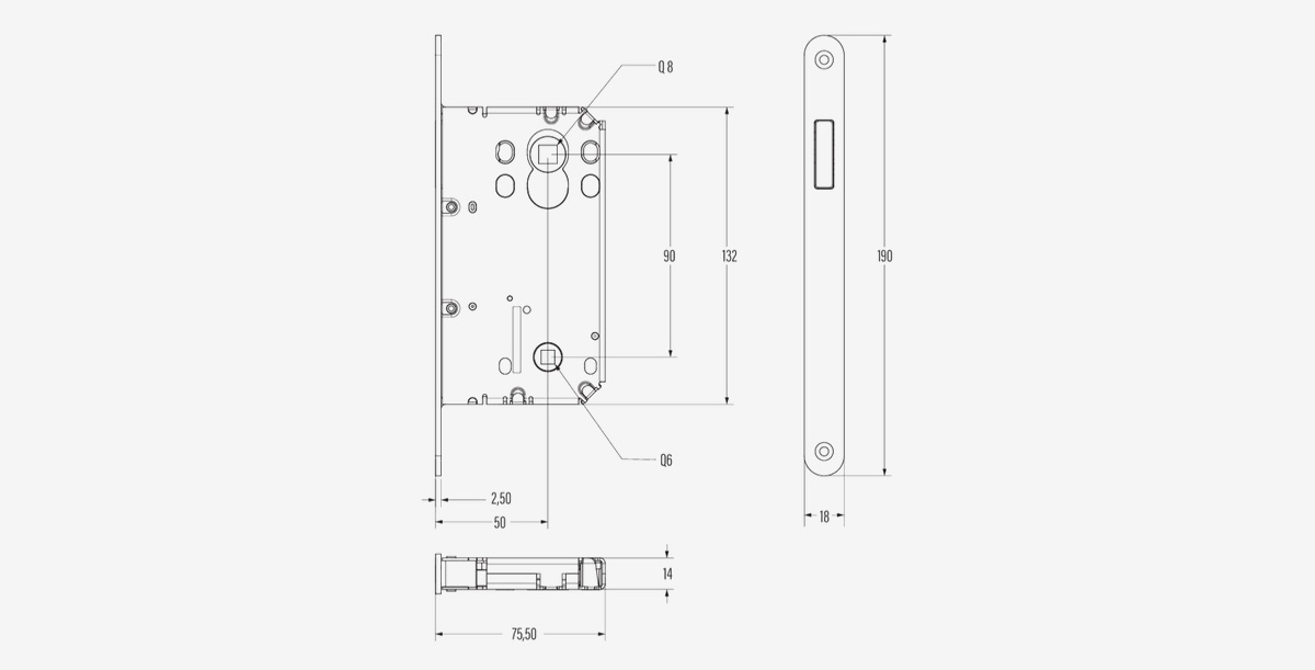 Precyzyjne wymiary i mechanizm magnetyczny