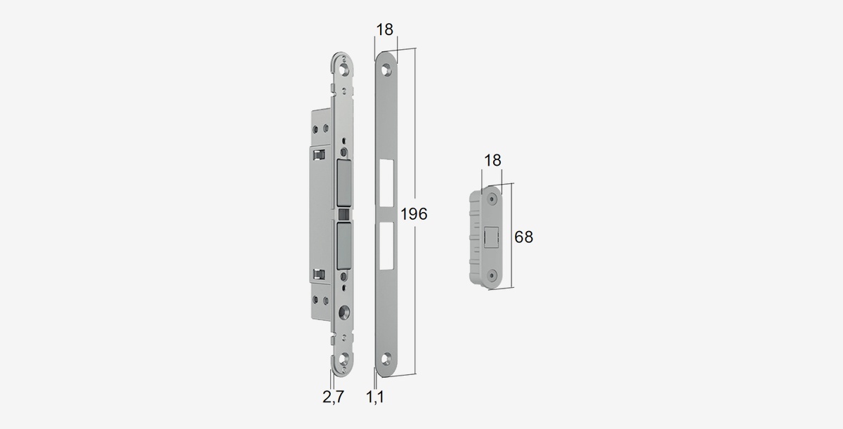 Match 375 z zaczepem GAL3 do profili aluminiowych