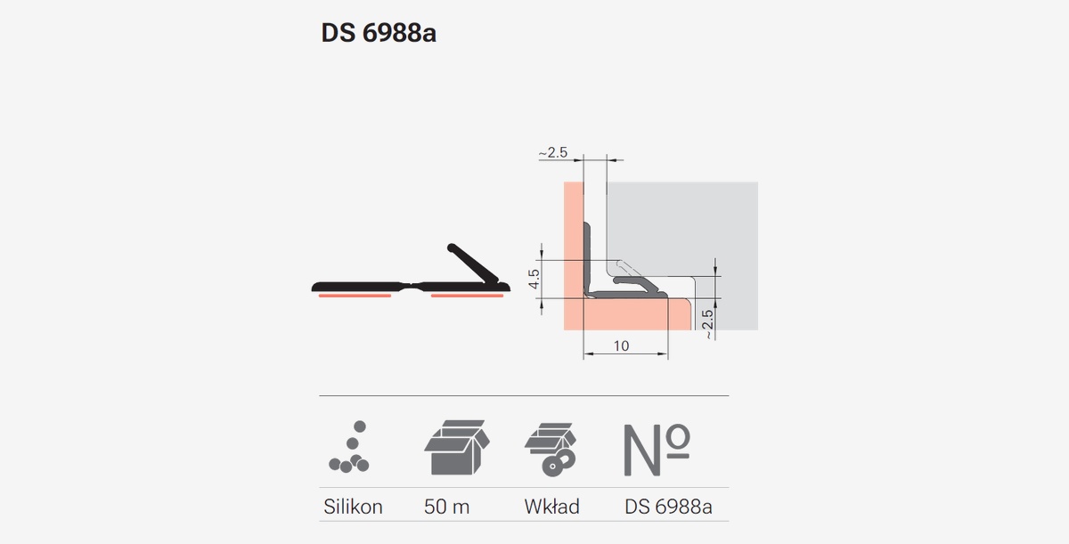 Przeznaczenie i budowa uszczelki Deventer DS 6988a