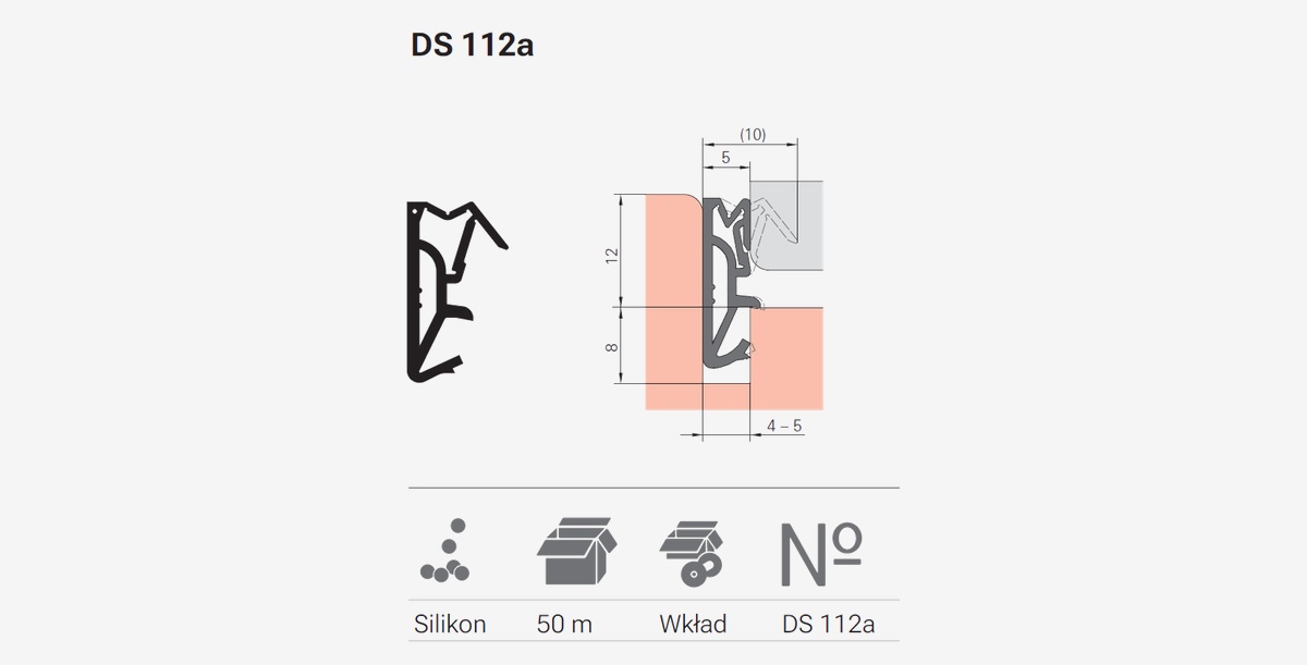 Materiały i wykonanie uszczelki Deventer DS 112a